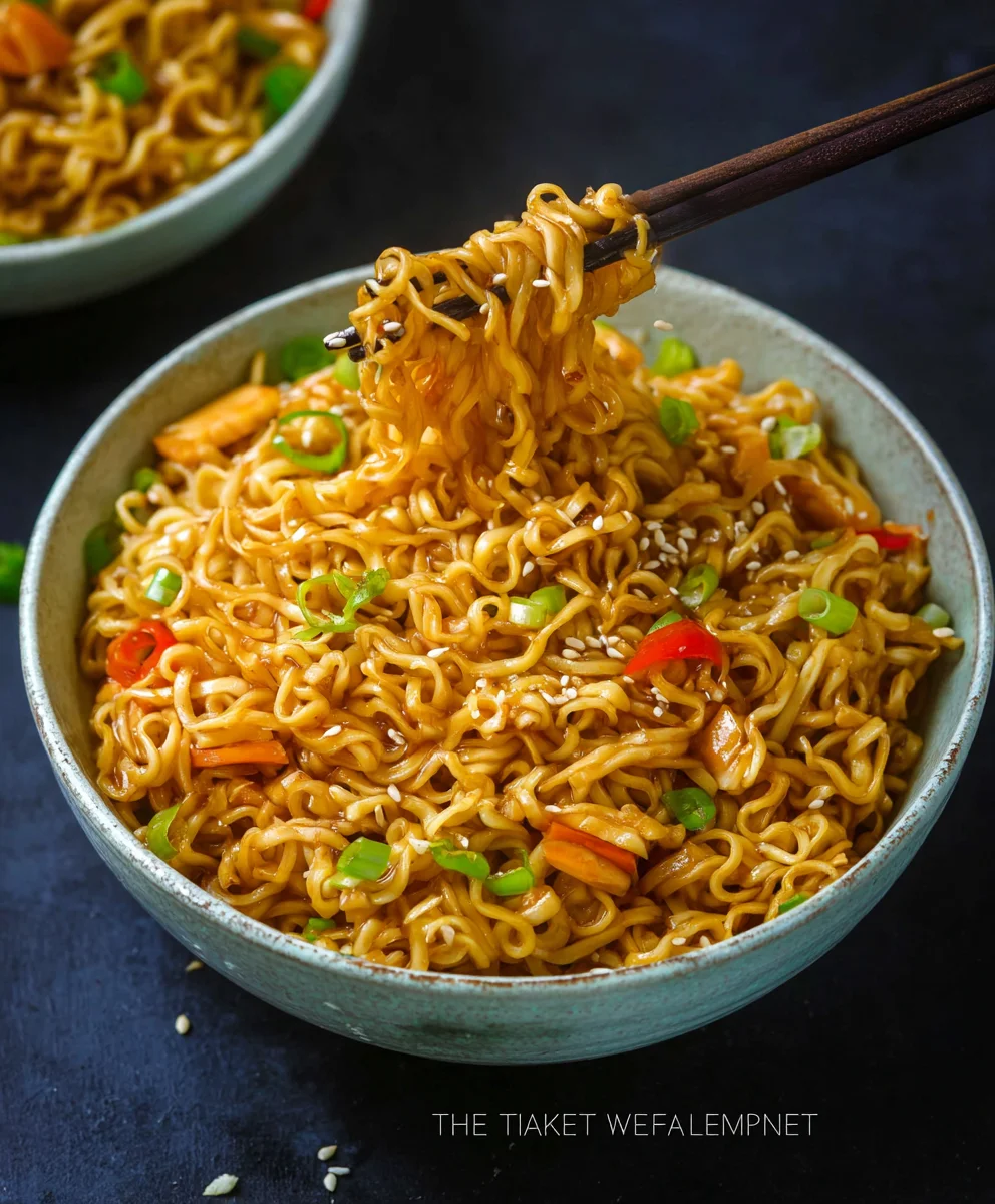 Easy Saucy Ramen Noodles Recipe - Quick Comfort Meal