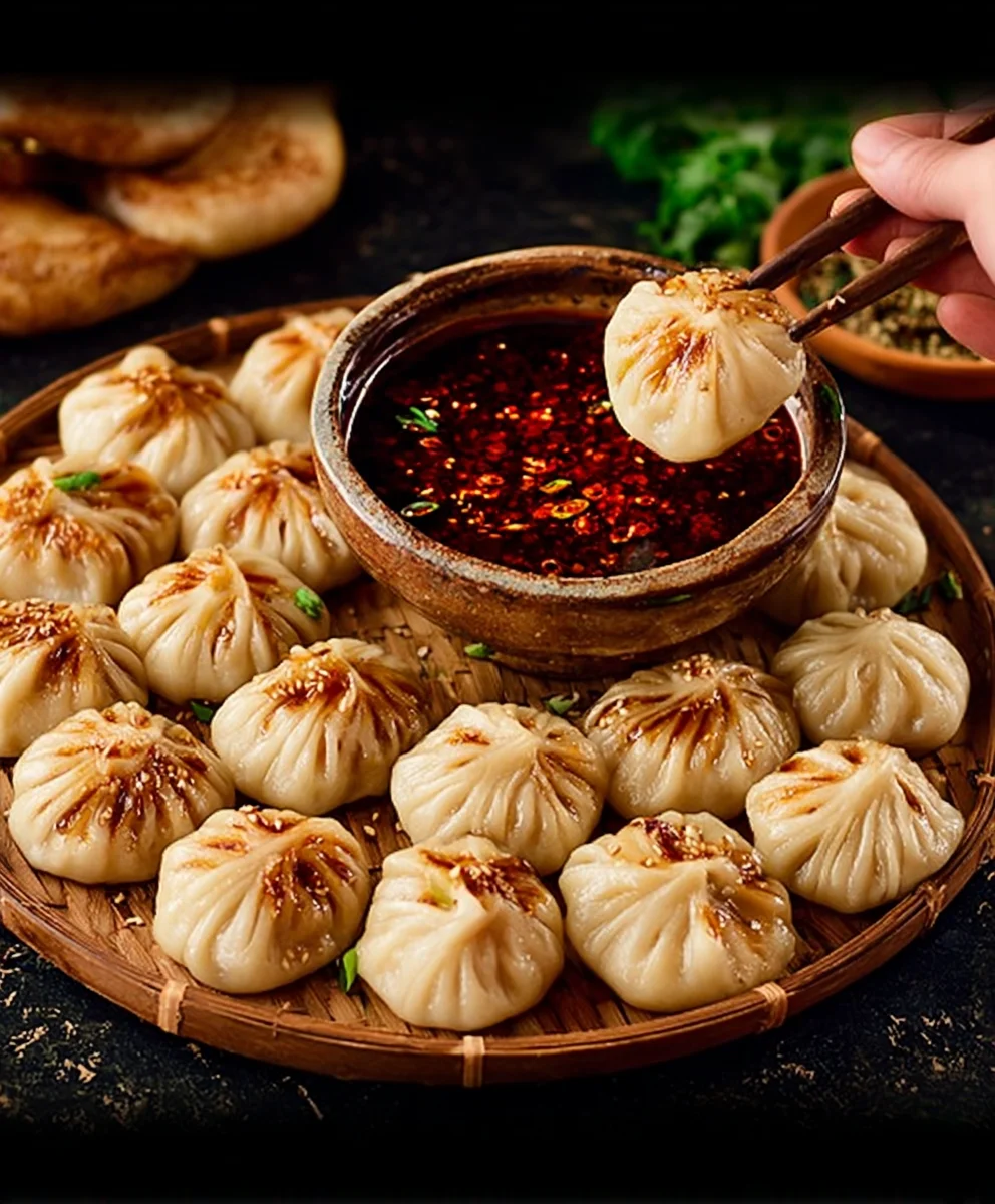 Soyabean Momos Recipe - Delicious Veg Soya Chunks Momos