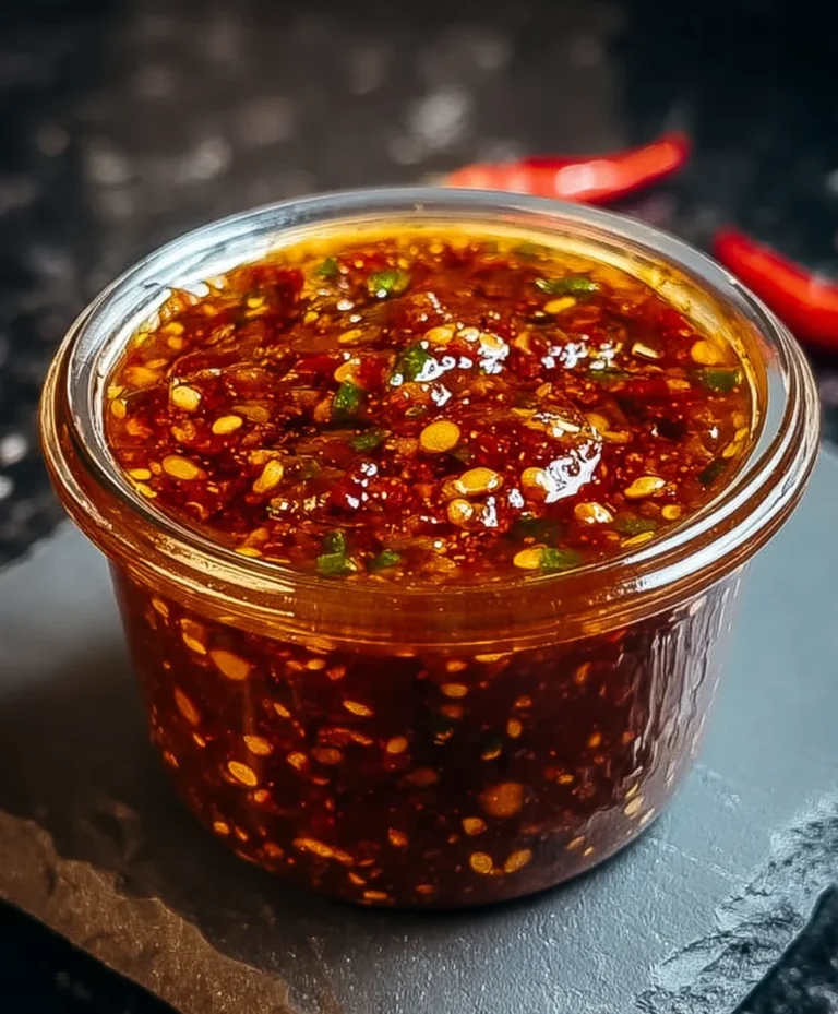 Spicy Homemade Chili Garlic Sauce Recipe-Easy & Flavorful