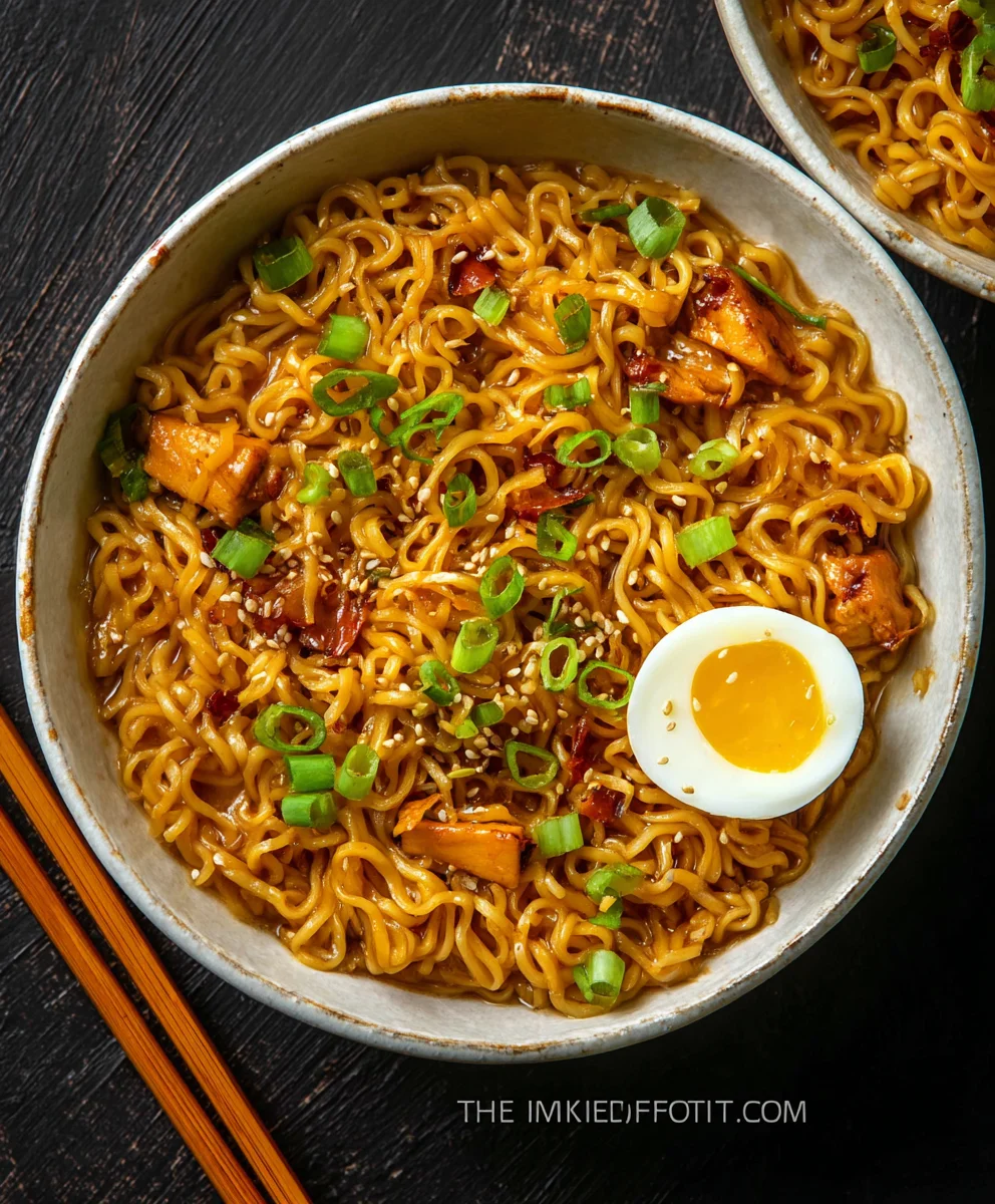 Easy Saucy Ramen Noodles Recipe - Quick Comfort Meal