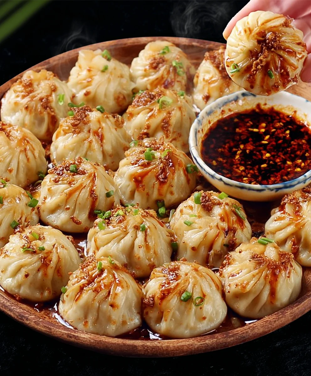 Soyabean Momos Recipe - Delicious Veg Soya Chunks Momos