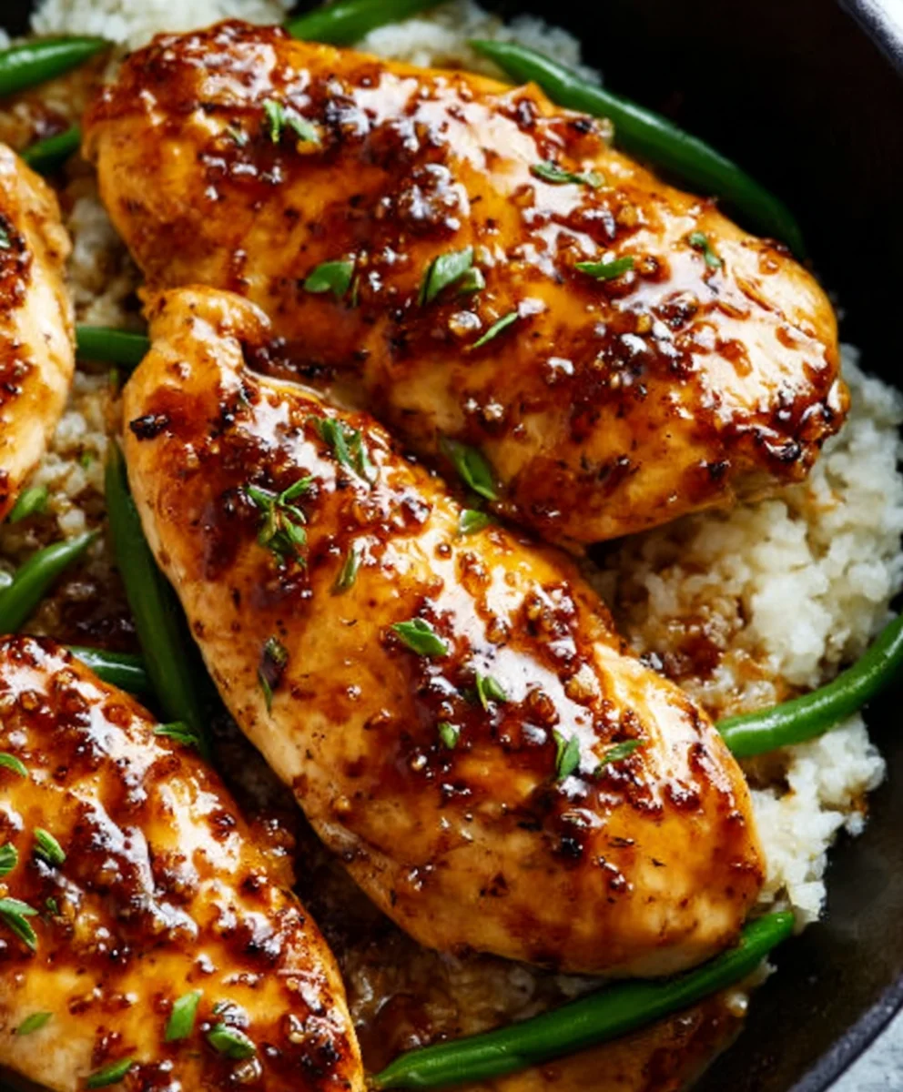 Easy Honey Garlic Chicken Breasts-Quick & Flavorful Recipe