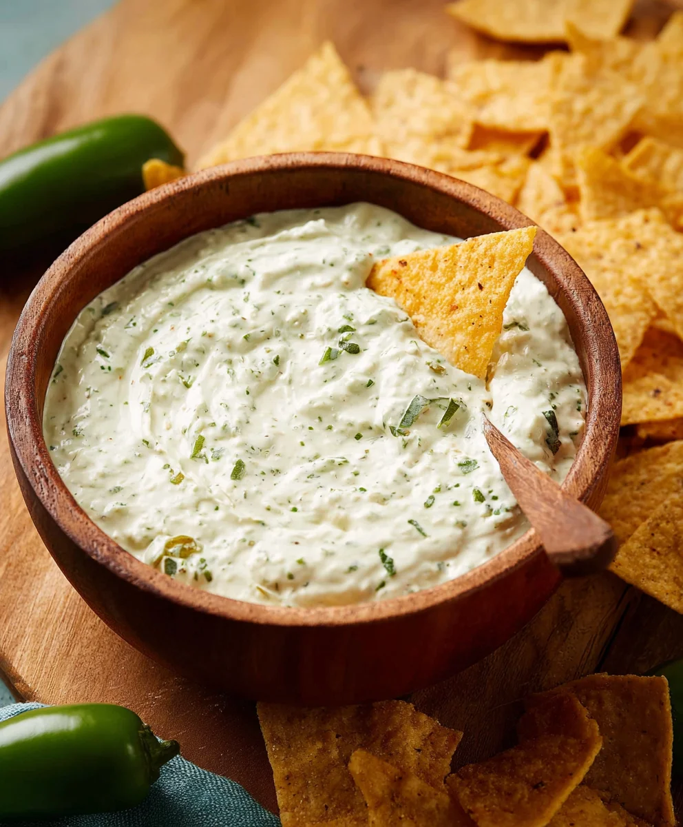 Copycat Chuys Creamy Jalapeno Dip - Your New Favorite