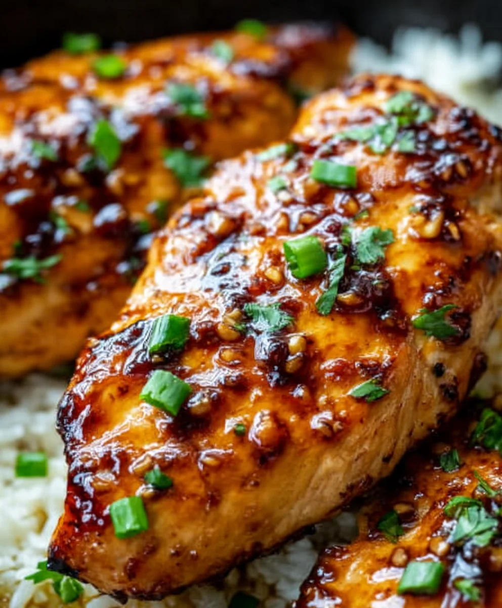 Easy Honey Garlic Chicken Breasts-Quick & Flavorful Recipe