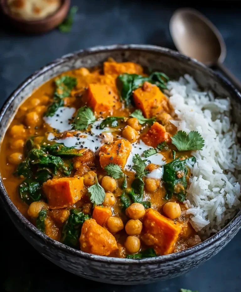 Sweet Potato Chickpea Curry – Easy Vegan Meal