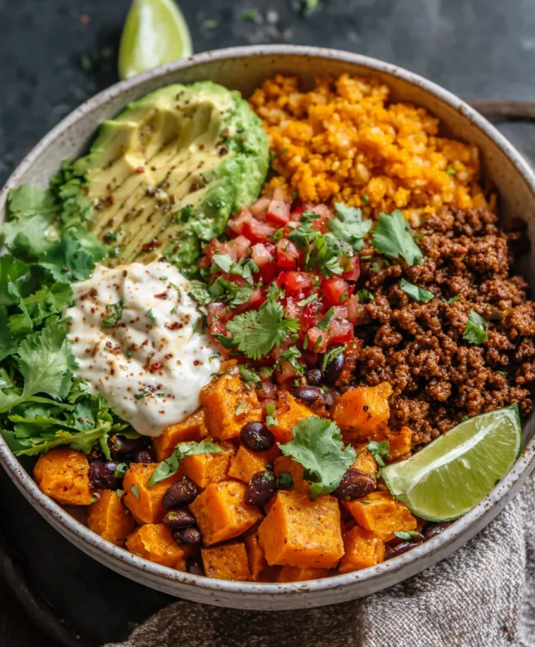 Sweet Potato Taco Bowl – Easy & Delicious Beef Recipe