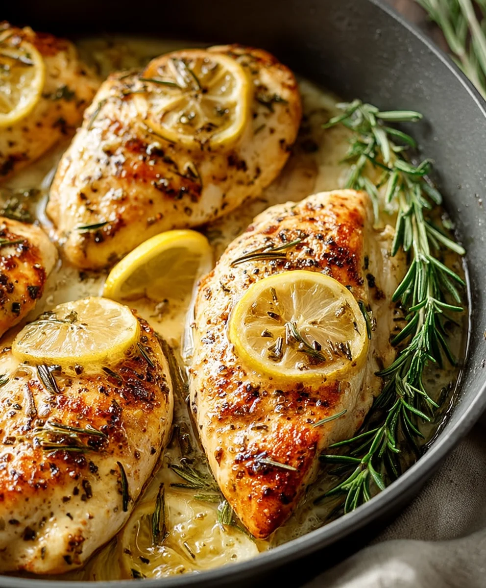 Lemon Rosemary Chicken - Zesty Herbs & Flavor