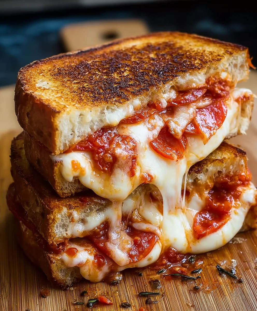 Quick Grilled Cheese Pizza- Easy & Delicious