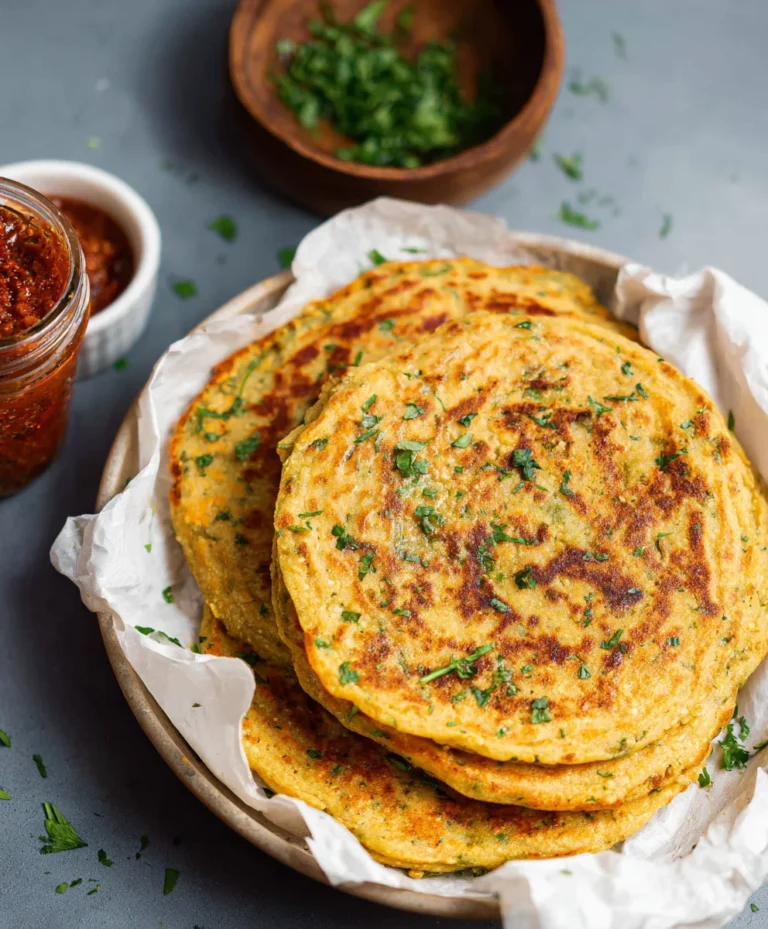 Masoor Dal Chilla Easy Red Lentil Pancakes Recipe