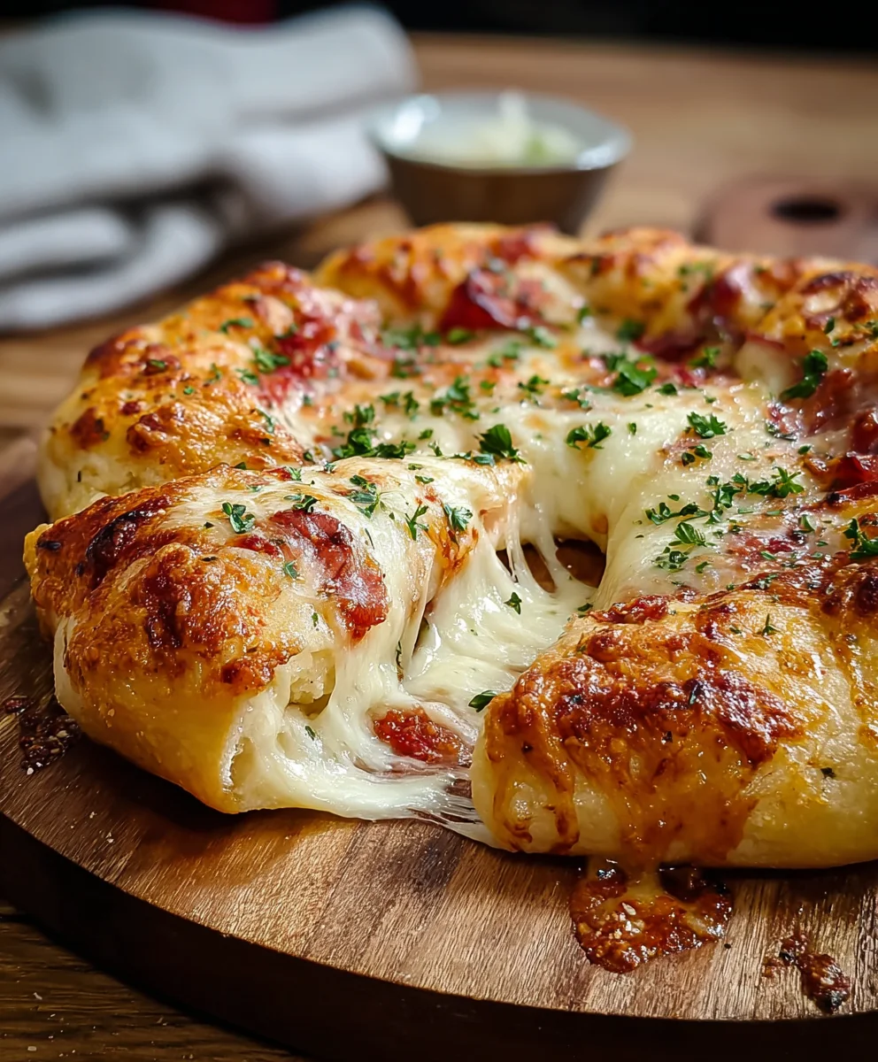 Gooey Stuffed Brie Cheese Pizza Recipe - Ultimate Comfort Food