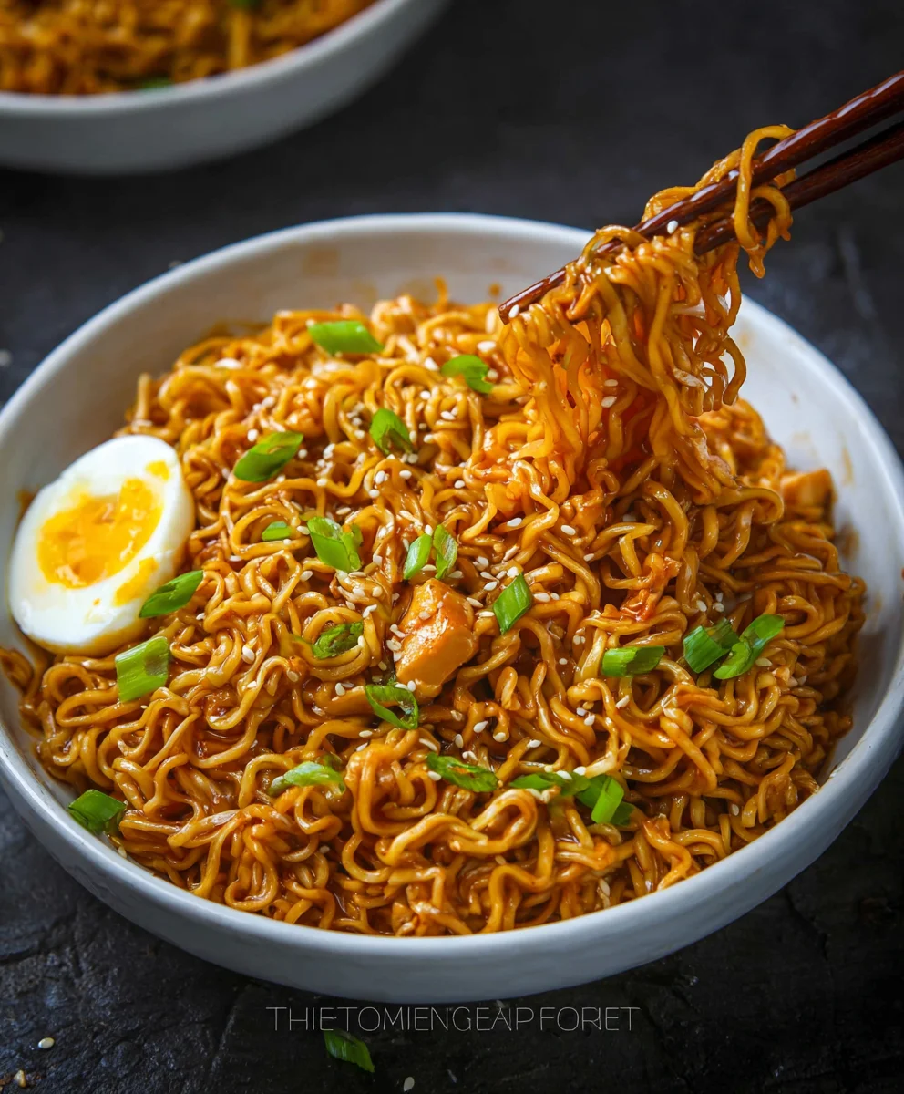 Easy Saucy Beef Ramen Noodles - Quick & Flavorful Meal