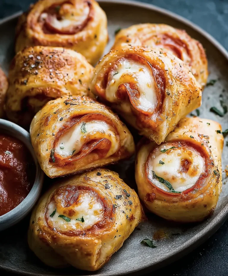 Homemade Beef Beef Pepperoni Pizza Rolls – Easy Recipe