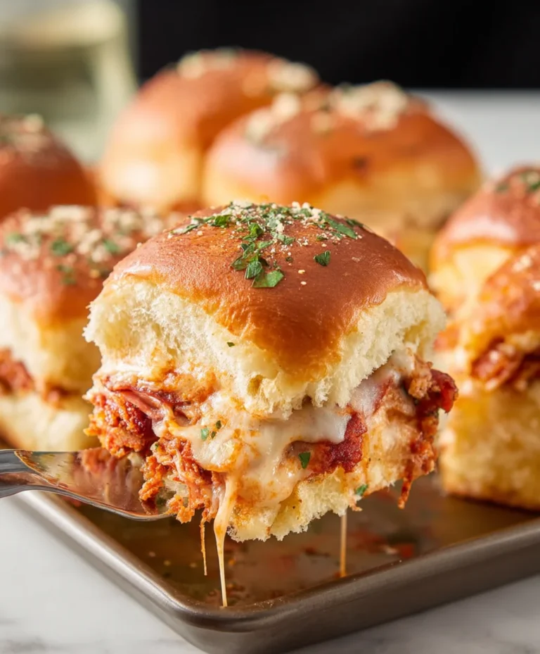 Easy Beef Pizza Sliders – Quick & Delicious Bites