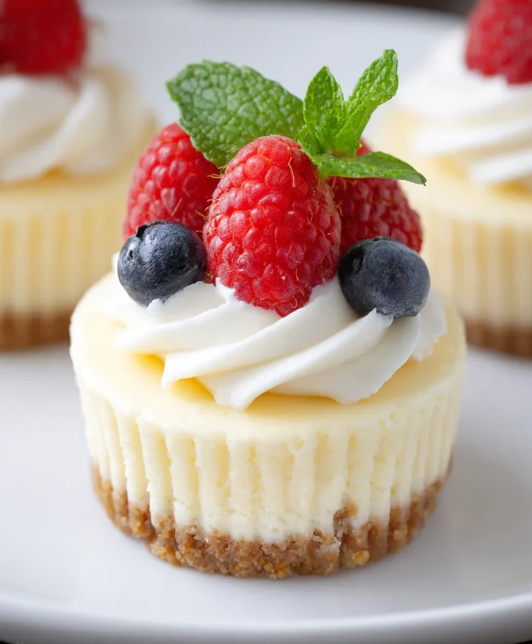 The Best Mini Cheesecake Recipe- Easy & Delicious