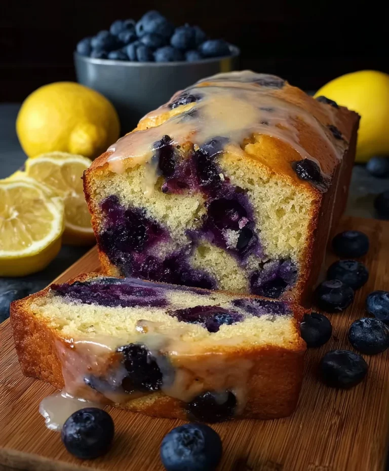 Easy Lemon Blueberry Loaf Recipe – Moist & Delicious