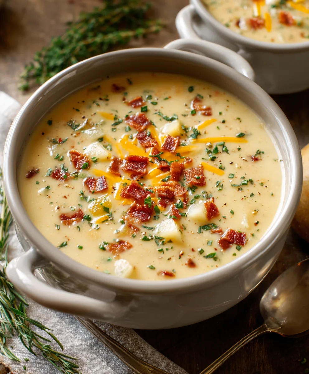 Outback Steakhouse Loaded Potato Soup-Beef Recipe