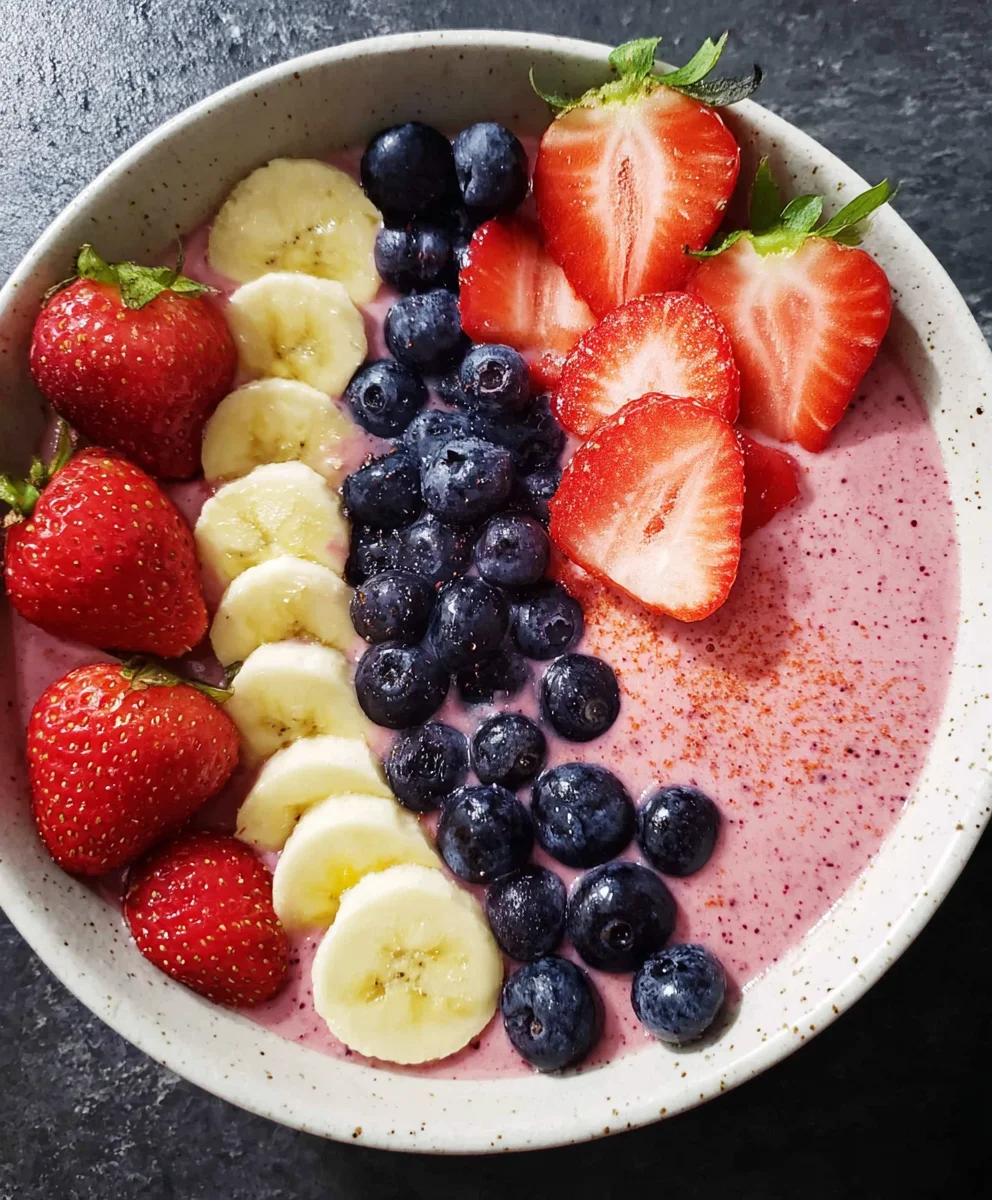 Minute Fruit Smoothie Bowl Greek Yogurt
