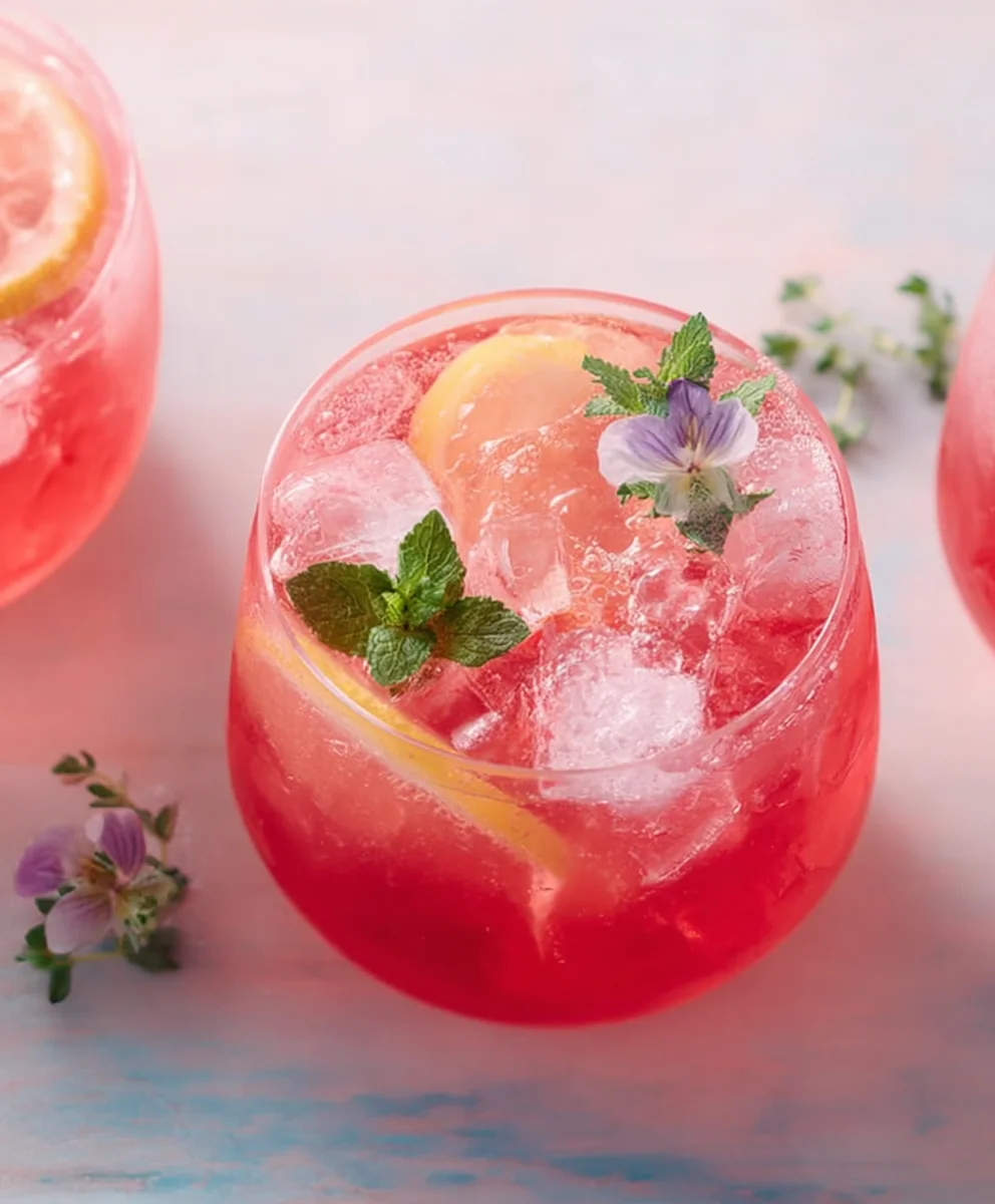 Refreshing Pink Lemonade Mocktail Recipe