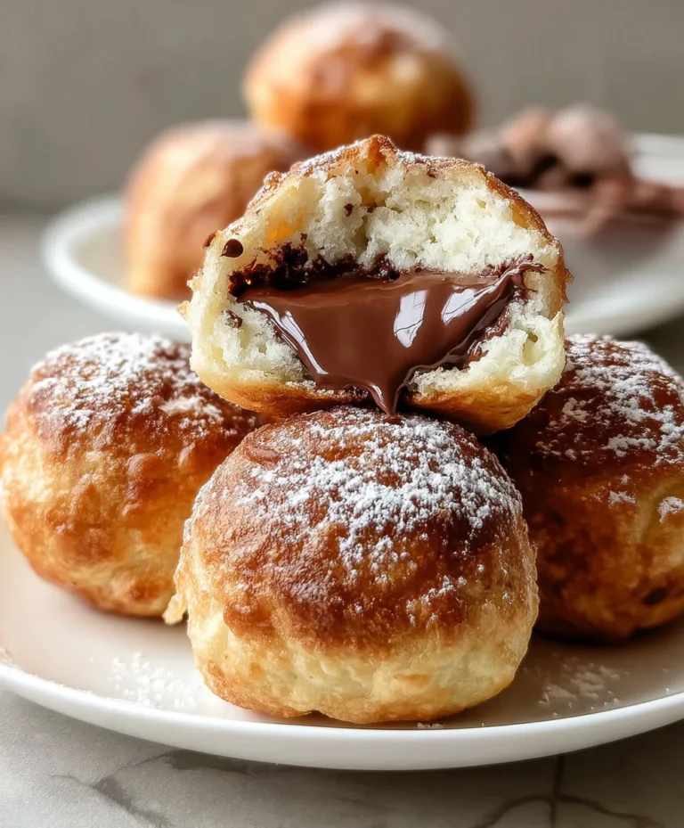 Air Fryer Nutella Bombs-Easy Dessert Recipe