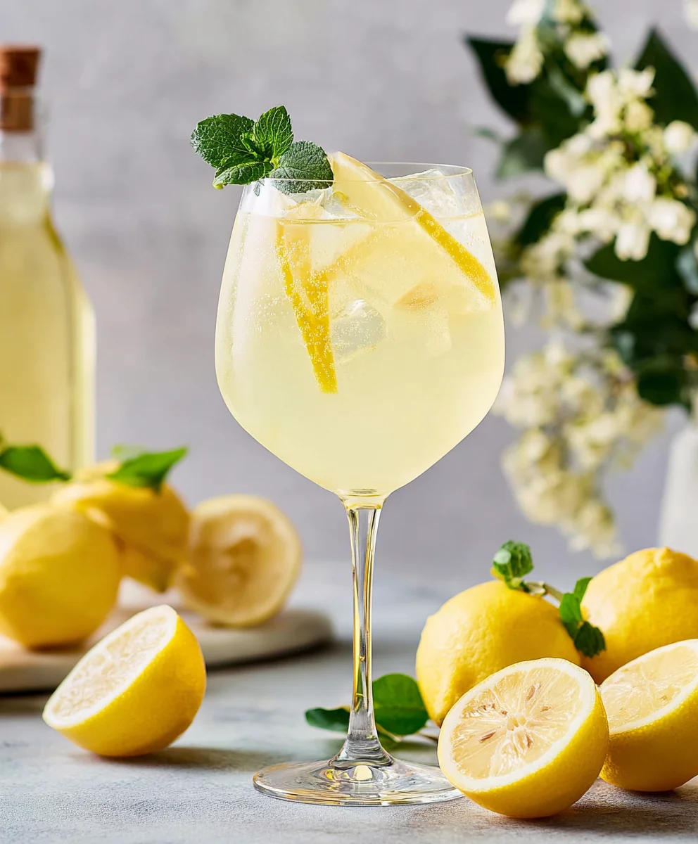 Limoncello Spritz- Refreshing Italian Summer Drink