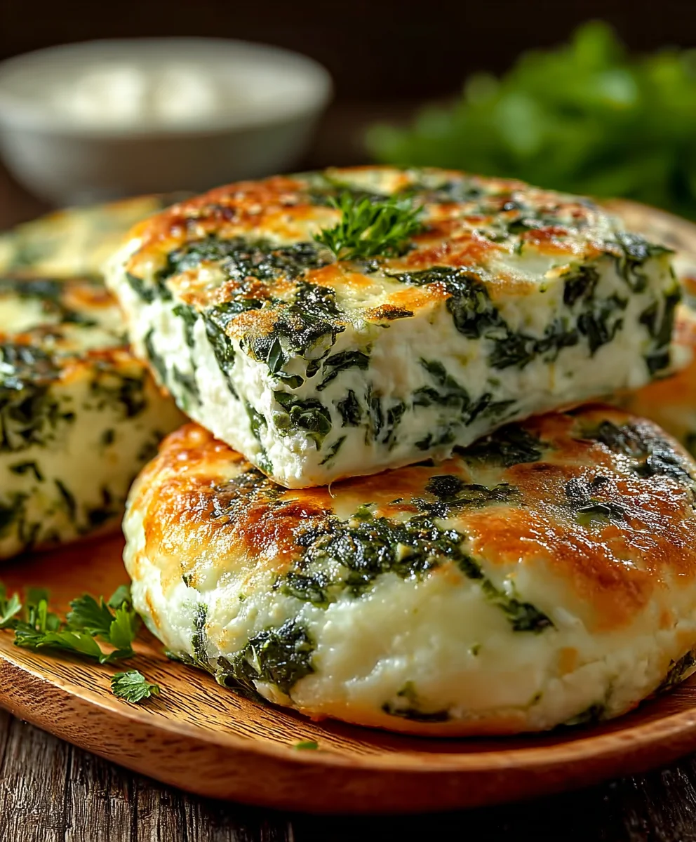 Easy Spinach Cottage Cheese Flagels Recipe