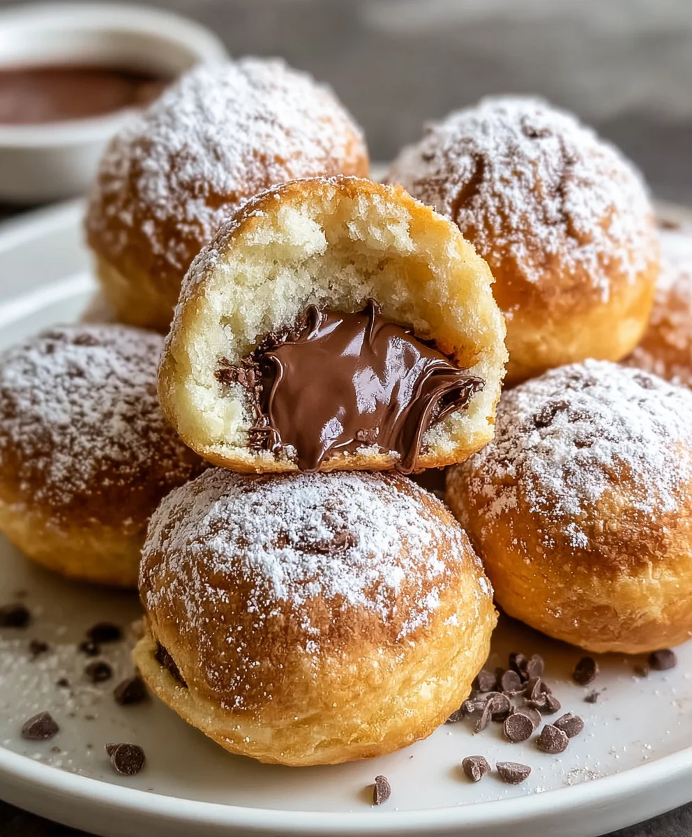 Air Fryer Nutella Bombs-Easy Dessert Recipe