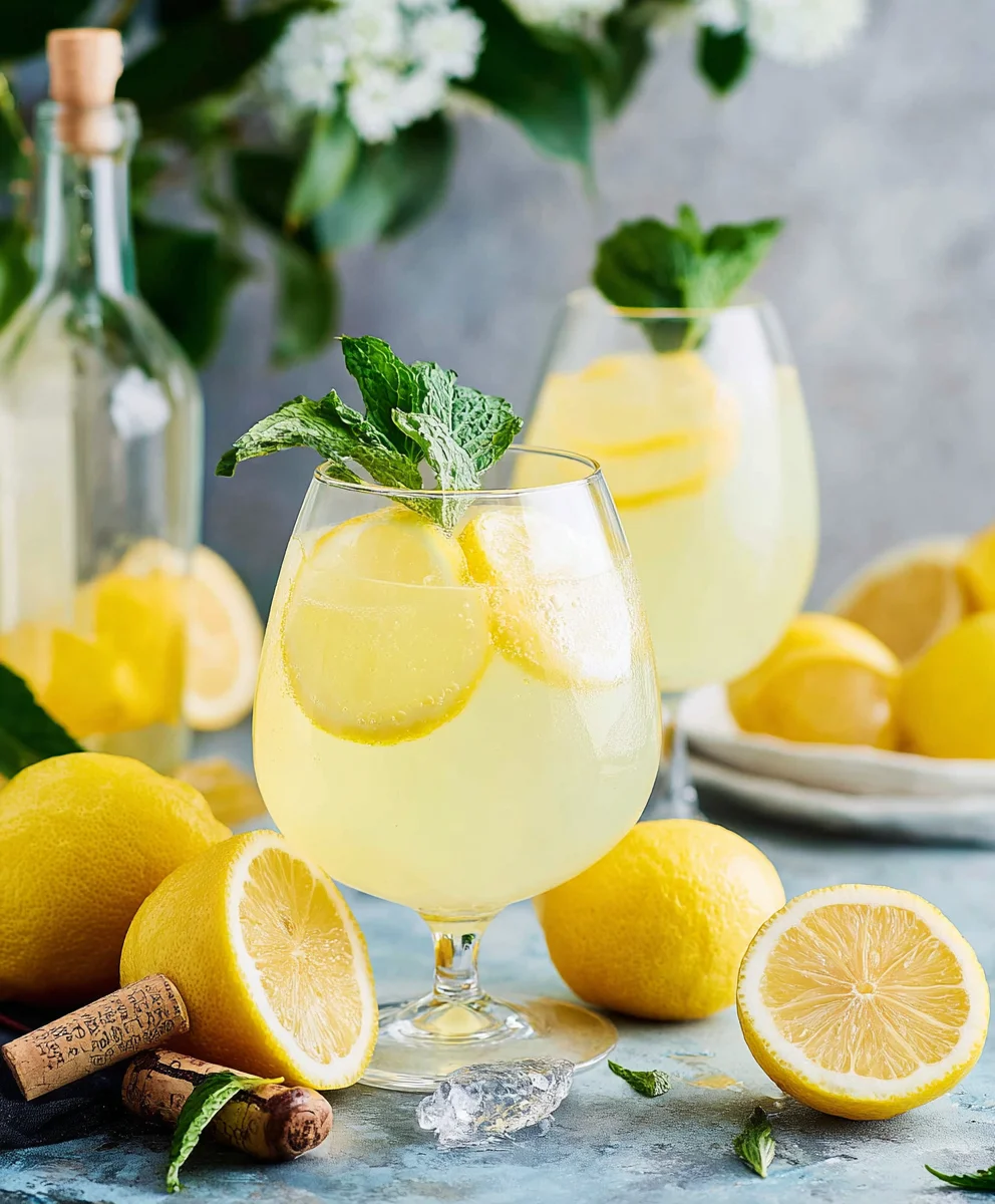Limoncello Spritz- Refreshing Italian Summer Drink