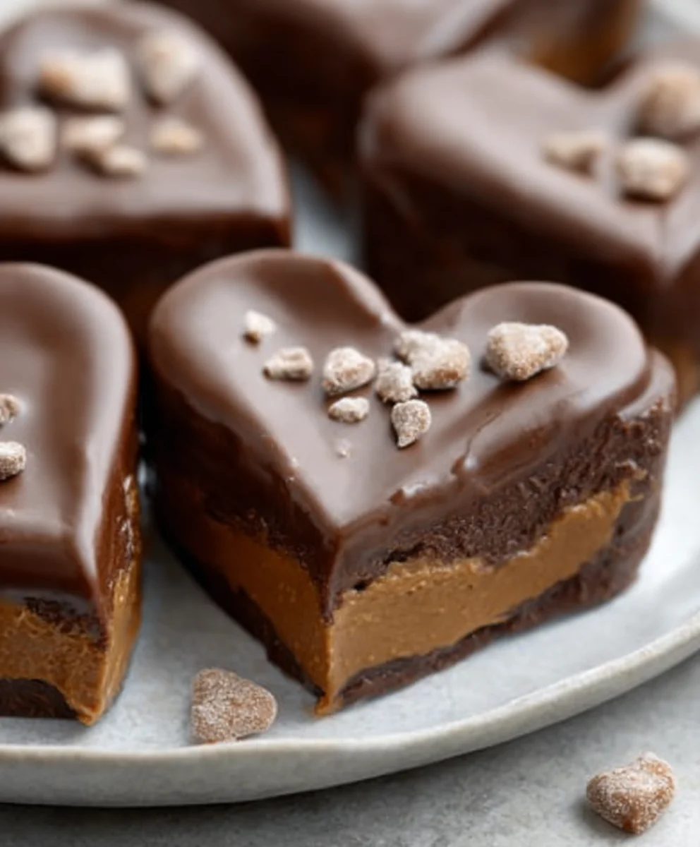 Chocolate Peanut Butter Vonn-alcoholic valentine Heart Non-Non-Non-Alcoholic Alternative