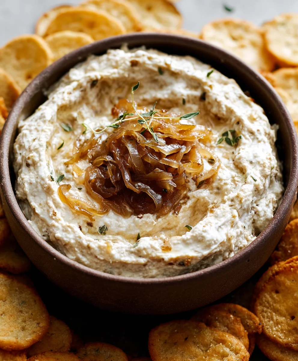 Gordon Ramsay Caramelized Onion Dip-Irresistible Flavor