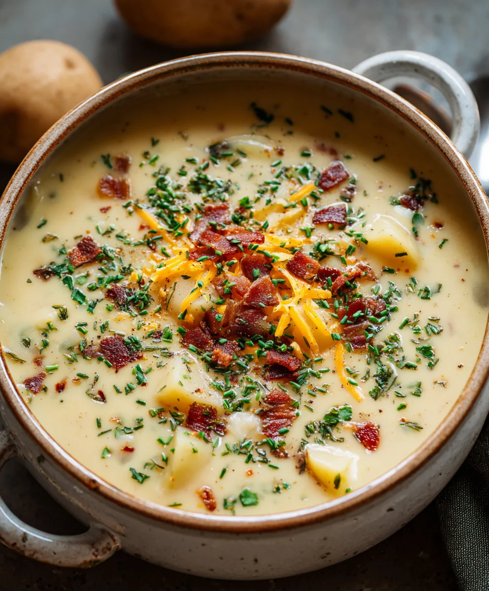 Outback Steakhouse Loaded Potato Soup-Beef Recipe