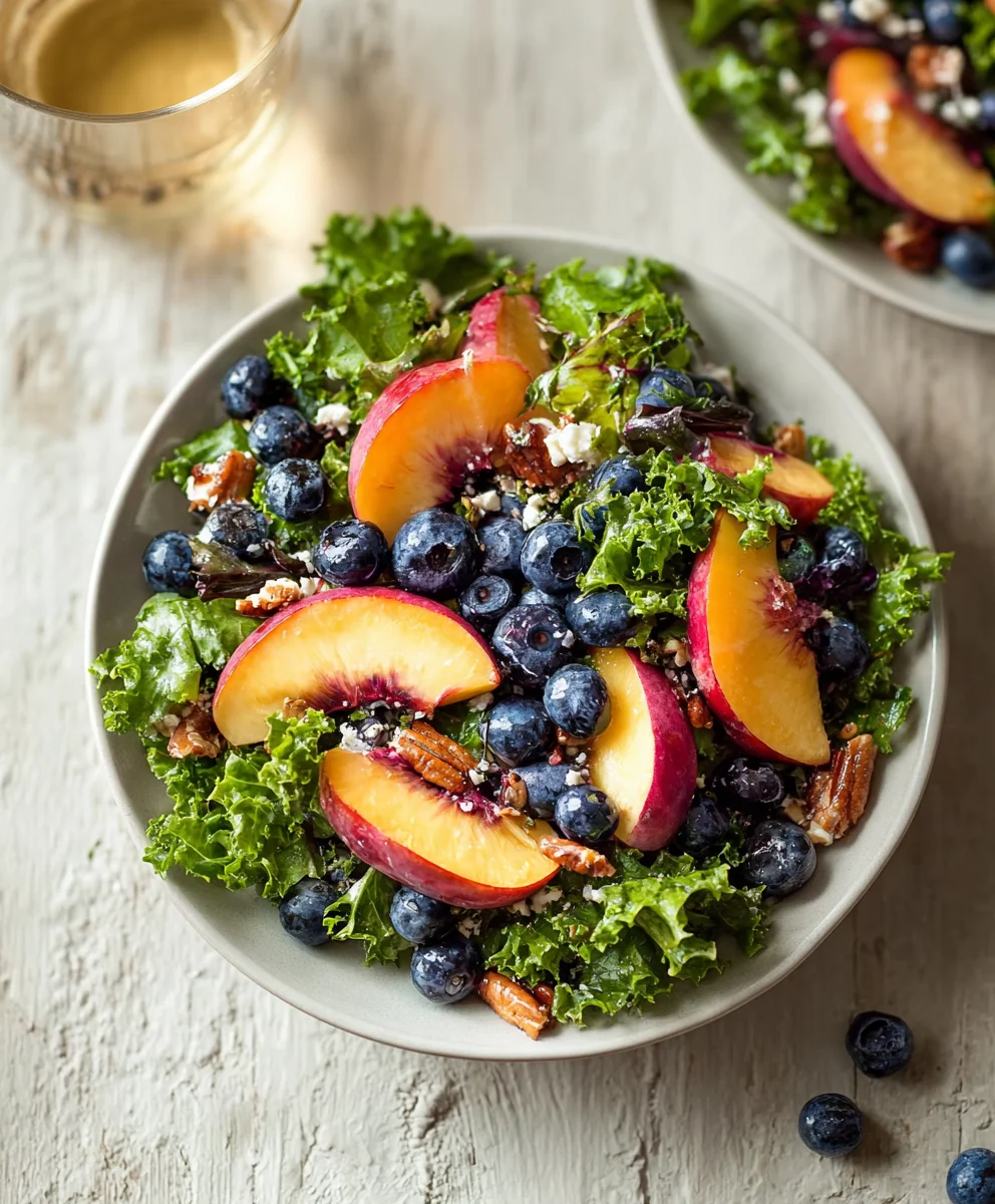 Summer Peach Blueberry Non-non-non-alcoholic alternativeic Non-Alcoholic Ale Salad