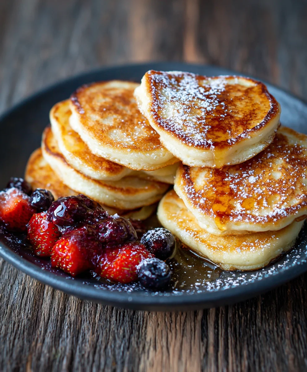 Easy Cottage Cheese Pancakes - Healthy Breakfast Recipe