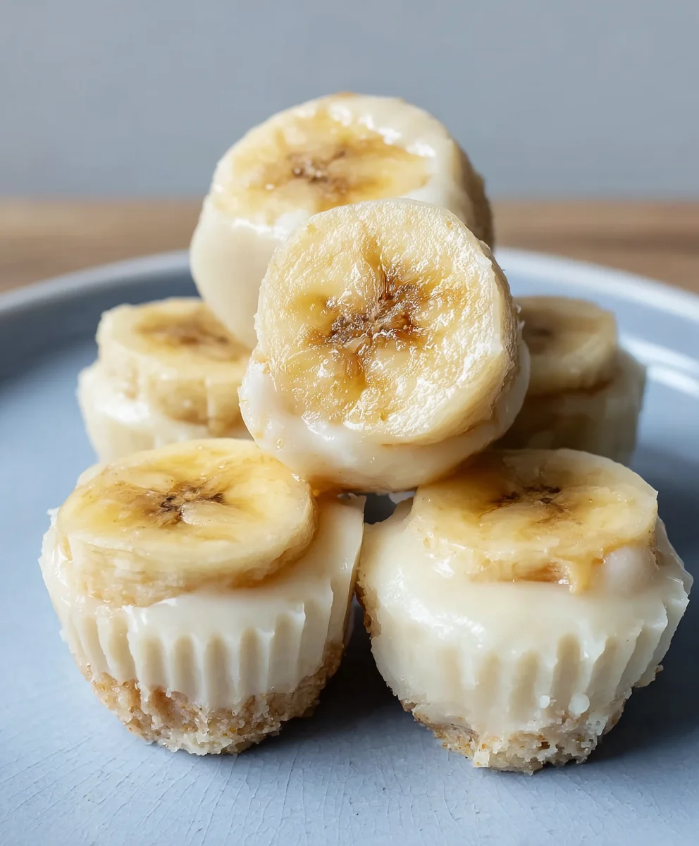 Easy Frozen Banana Yogurt Bites- Healthy Treat