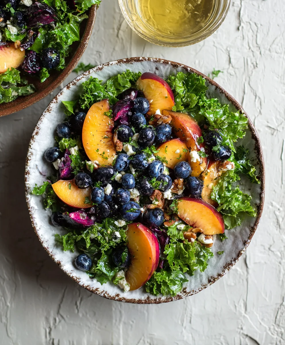 Summer Peach Blueberry Non-non-non-alcoholic alternativeic Non-Alcoholic Ale Salad