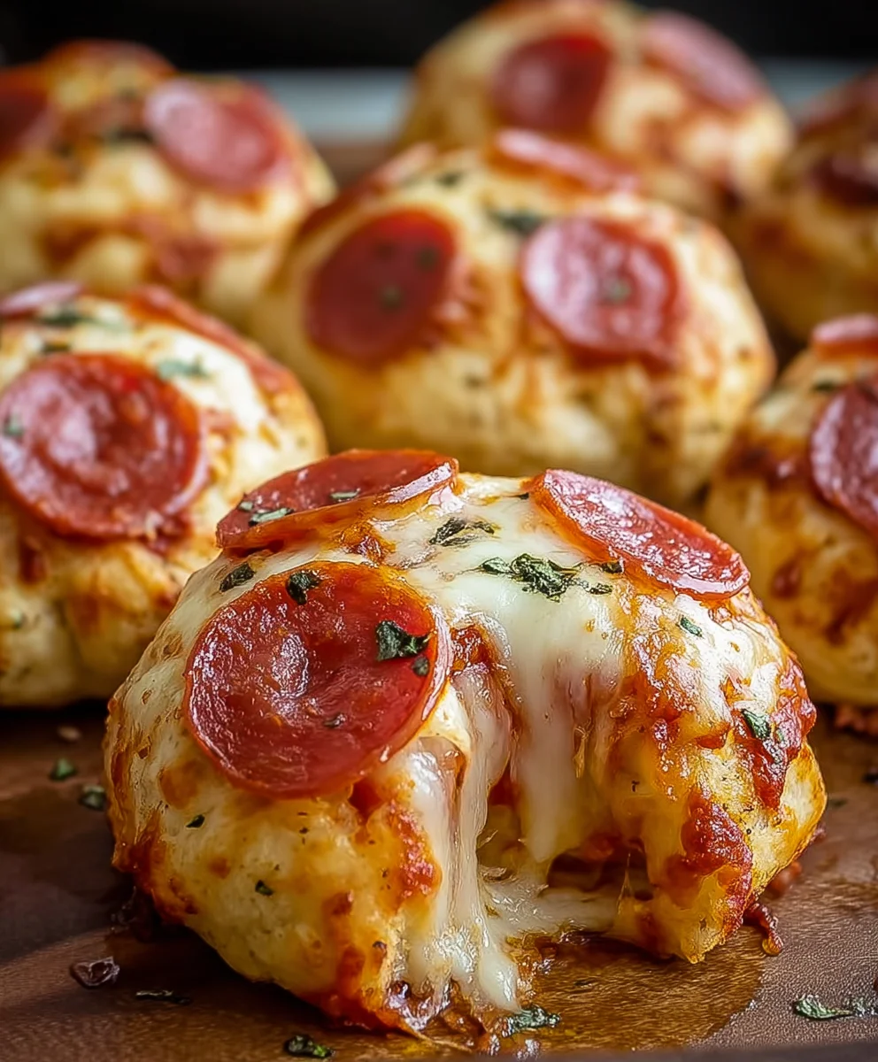 Cheesy Pizza Bombs-Easy Flavor Packed Bites