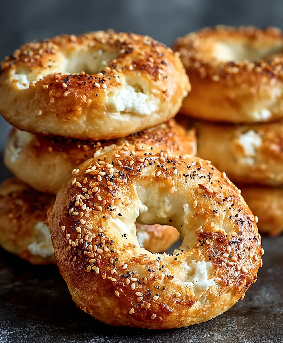 Greek Yogurt Bagels - High Protein Twist