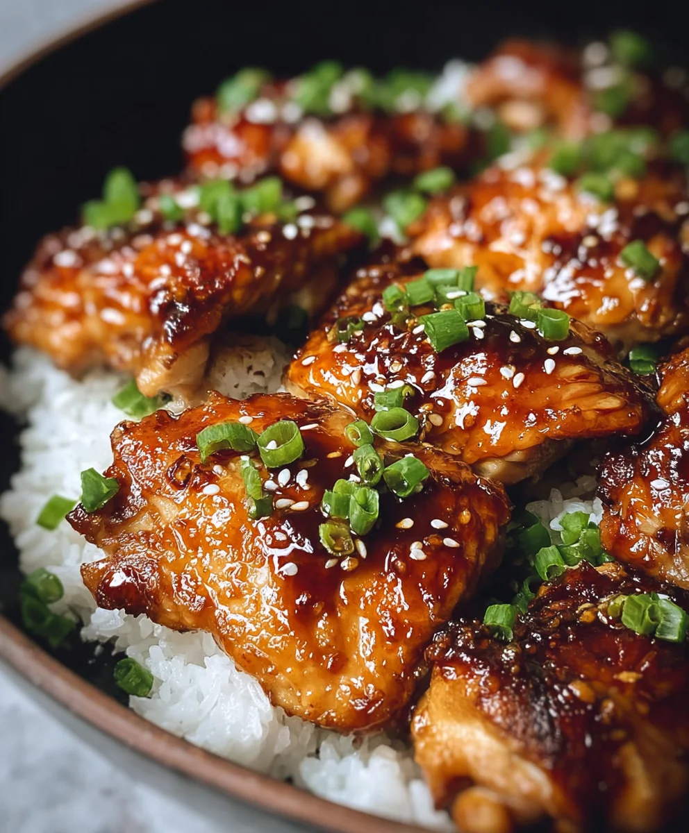 Easy Soy Garlic Chicken Thighs-Flavorful & Quick