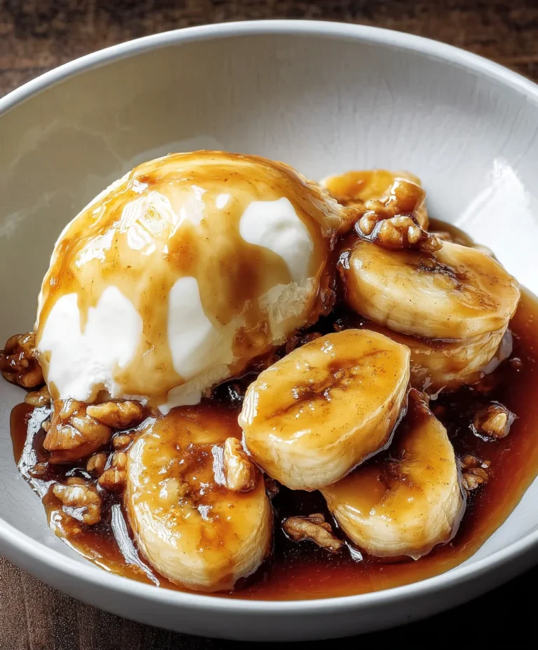 Quick Bananas Foster Dessert- Easy & Delicious