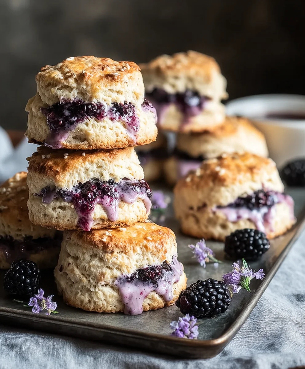Blackberry Lavender Scones- Delicious & Easy Recipe