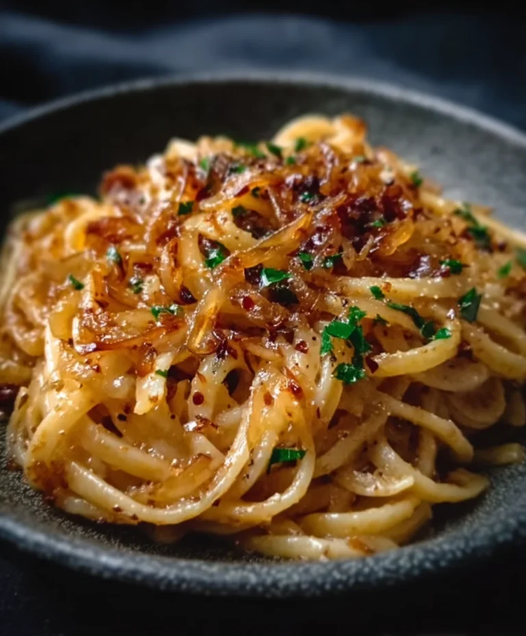 Caramelized Onion Pasta Chili Oil- Sweet Spicy Flavor