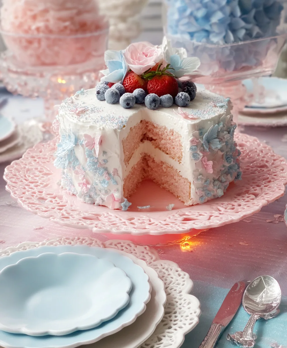 Dreamy Coquette Party Treats- Pink & Blue Delights