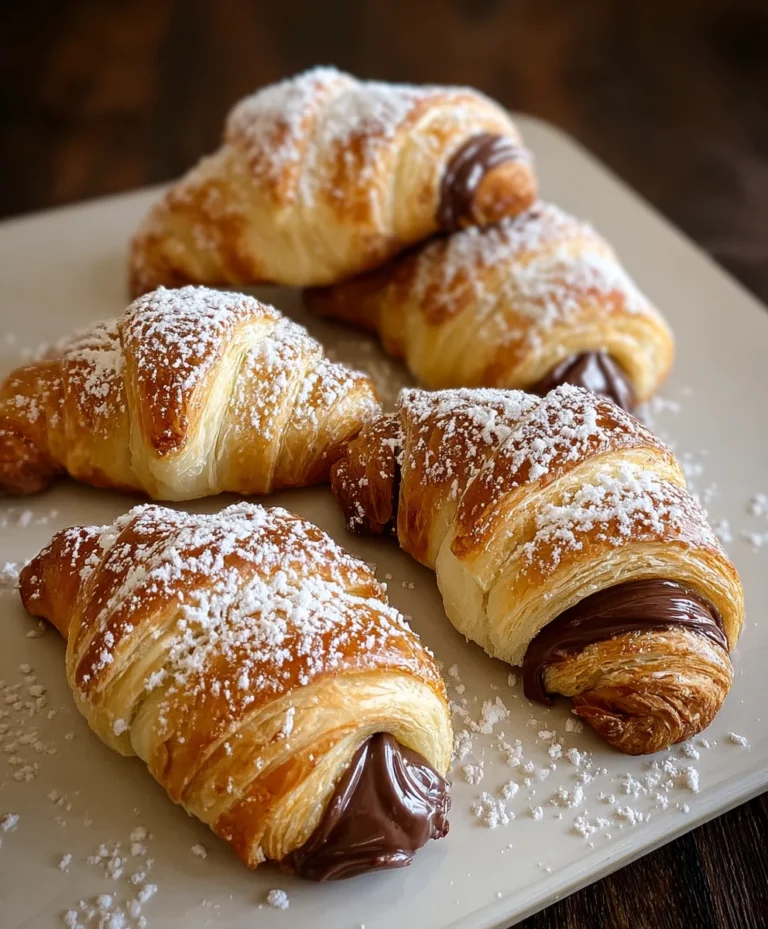 Easy Nutella Crescent Rolls – Delicious Quick Dessert