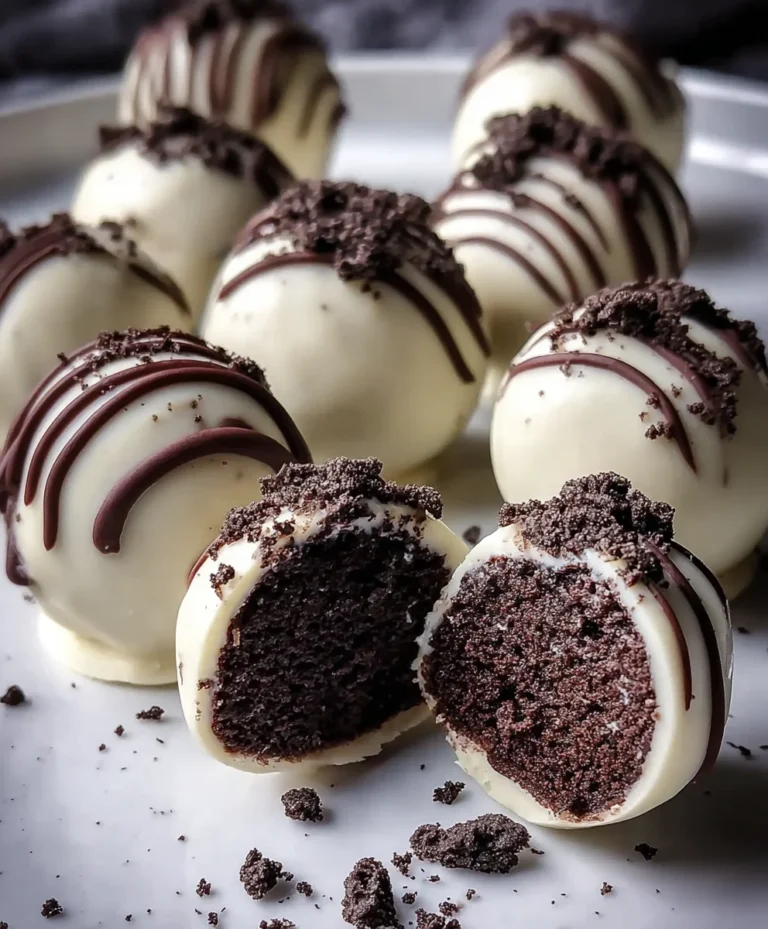 Easy Oreo Cake Balls – Delicious No-Bake Treat