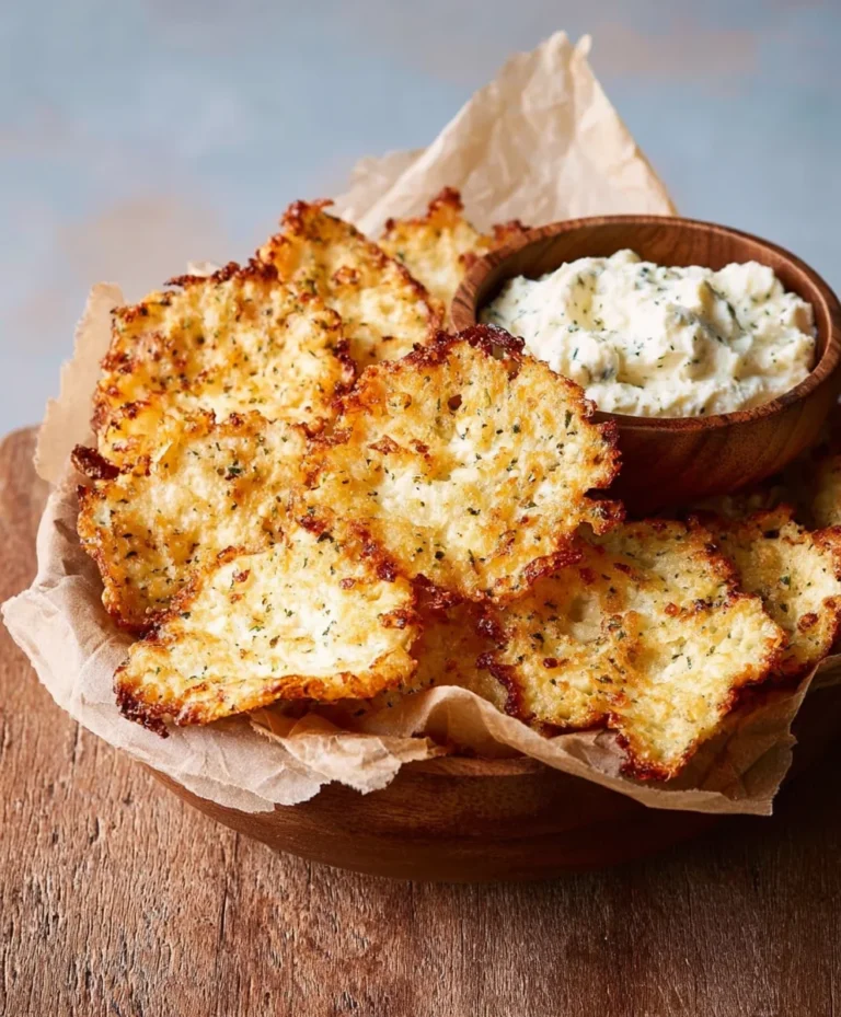 Crispy Cottage Cheese Chips – Easy Healthy Snack
