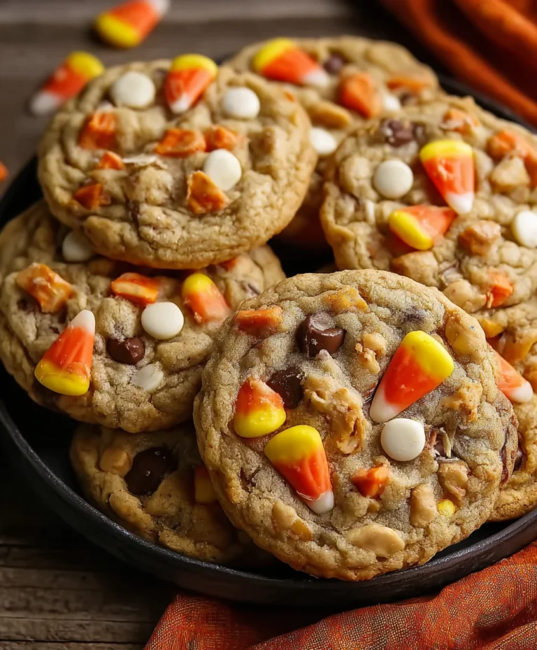 Candy Corn Trail Mix Cookies – A Sweet Treat