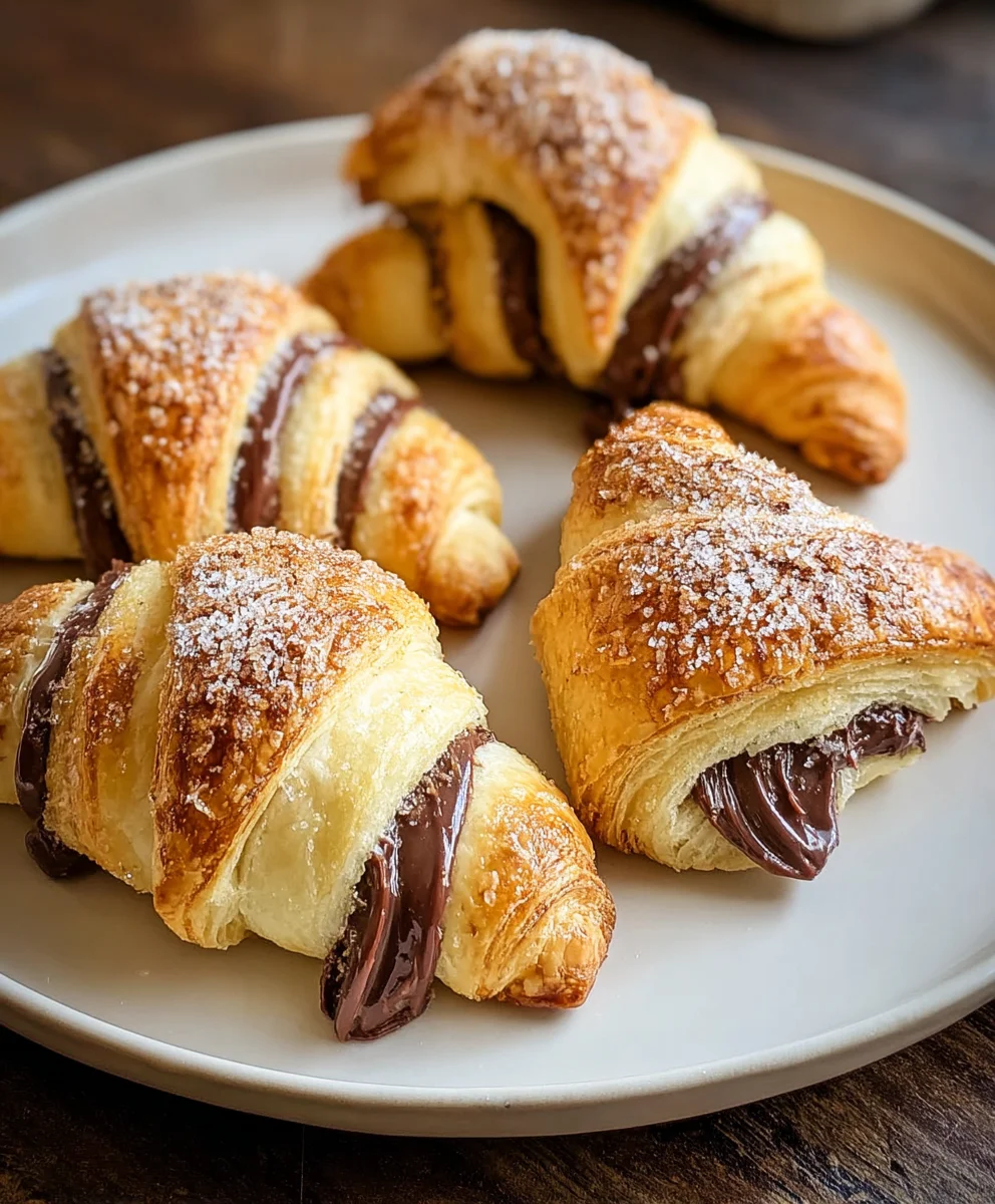 Easy Nutella Crescent Rolls - Delicious Quick Dessert