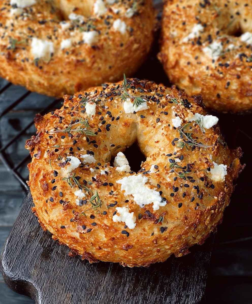 Protein Bagels with Cottage Cheese - Easy Healthy Recipe