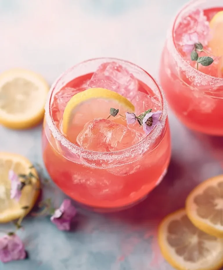 Refreshing Pink Lemonade Mocktail Recipe
