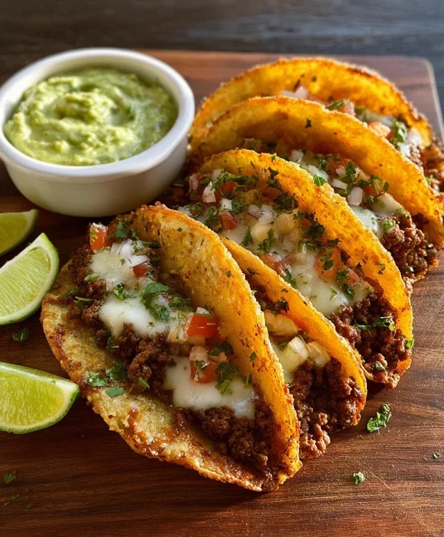 Crispy Ground Beef Tacos