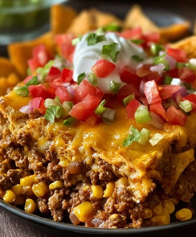 Walking Taco Casserole